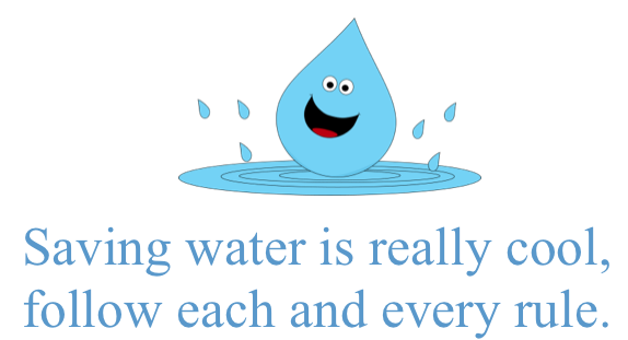 savingwaterslogan